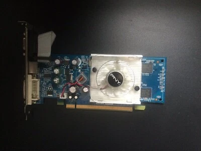 PNY NVIDIA GeForce 8400 GS (VCG84R2SXPB) 256 MB DDR2 SDRAM PCI Express x16 - Image 1 of 2