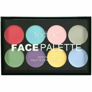 Paleta de pintura facial pastel Technic - ojos de Halloween para bebés colores pálidos cuerpo brillante - Imagen 1 de 1