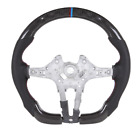 for BMW M3 M4 M5 M6 M7 F80 F82 X5 X6 Carbon Fiber Flat Led Smart Steering Wheel
