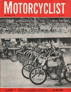 1958 September Motorcyclist - Vintage Motorcycle Magazine - Picture 1 of 5