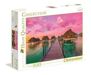 Clementoni 500 Piece Jigsaw Puzzle- Colorful Paradise Brand New Sealed - Picture 1 of 1