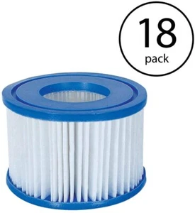 Bestway Spa Filter Pump Replacement Cartridge Type VI for SaluSpa (18 Pack) - Picture 1 of 10