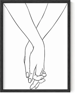Minimalist Wall Art Abstract Poster - Minimalist Line Art Drawing Poster, Sketch - Picture 1 of 12