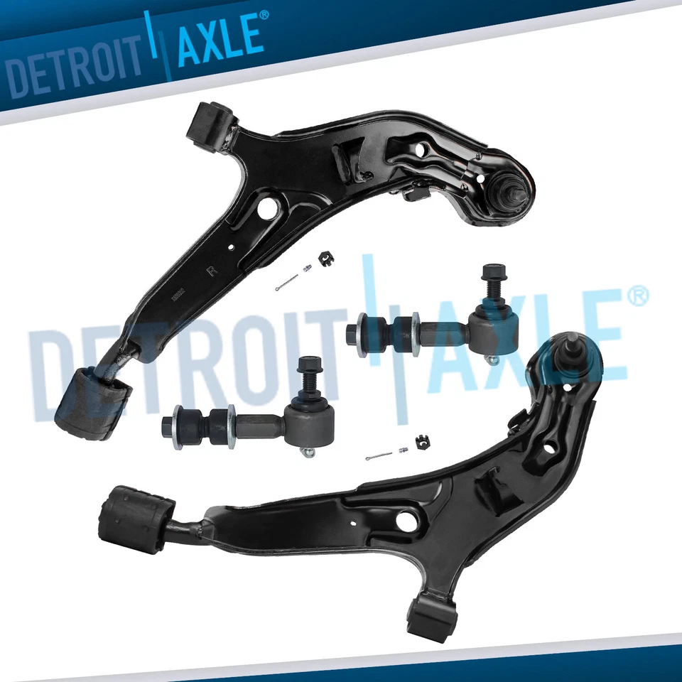 Front Lower Control Arm Ball Joint Sway Bar Set for 1995 - 1999 Nissan Maxima - Image 1 of 4