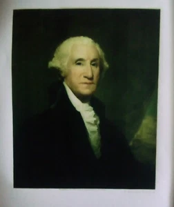 George Washington tomado del grabado de Crawford del retrato de Trumbull   - Imagen 1 de 1