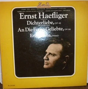 Ernst Haefliger Dichterliebe An Die Ferne Geliebte Erik Werba piano 022017RECLLE - Foto 1 di 1