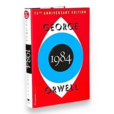 1984 Nineteen Eighty-Four by GEORGE ORWELL Chilling prophecy HARDCOVER Collectib
