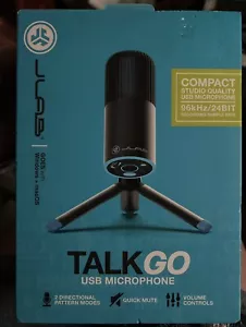 JLab Talk Go USB Microphone - Black (MTALKGORBLK4) - Picture 1 of 2