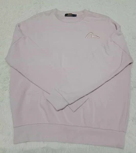 Evisu Pink Sweatshirt Return To The Classic Print Sz Medium  - Picture 1 of 10