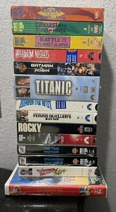 Brand New Sealed VHS Movies Lot Of 14 Tapes - Picture 1 of 6