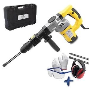 BAMATO Abbruchhammer STH-155 mit 7-tlg. Zubehörset 20 Joule Stemmhammer SDS MAX - Bild 1 von 8