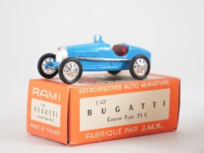 RAMI JMK n° BUGATTI Course Type 35 C 1928 neuf  en boite 1/43 - Photo 1/4