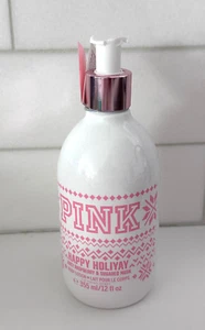 PINK Victoria's Secret HAPPY HOLIDAY Body Lotion 12 fl oz **read details** - Picture 1 of 2