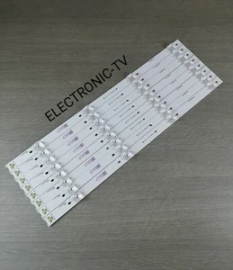 8 BARRETTES LEDS POUR THOMSON 49UD6596 - Photo 1/1