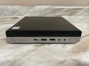 HP Prodesk 600 G3 - DM Computer - Intel Core i5 - 16GB Ram 640 GB SSD W11P Wifi - Picture 1 of 10