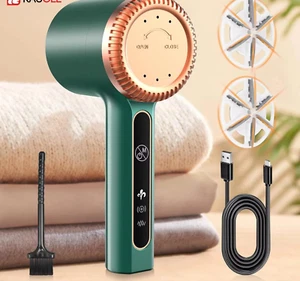 Portable Electric Lint Remover Rechargeable Fabric Shaver Fuzz Cleaner for Cloth - Picture 1 of 25