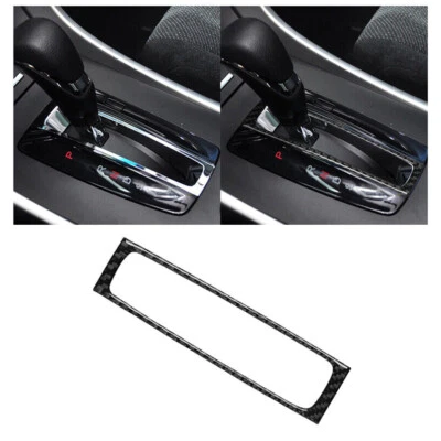 Carbon Fiber Interior Gear Shift Frame Cover Trim For Honda Accord 2013-2017** Foto 1 de 4