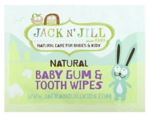 Natural Baby Gum & Tooth Wipes, 25 Individually Wrapped Wipes Ex 4/25+ B19 - Picture 1 of 3