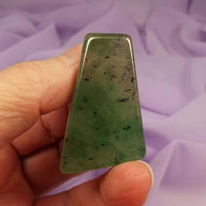 Rebanada de granate grueso verde rara, grosularita 18,3 g SN50119 - Imagen 1 de 4