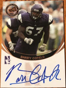 2006 Press Pass Autographs Bronze Barry Cofield #10 Northwestern - Picture 1 of 2