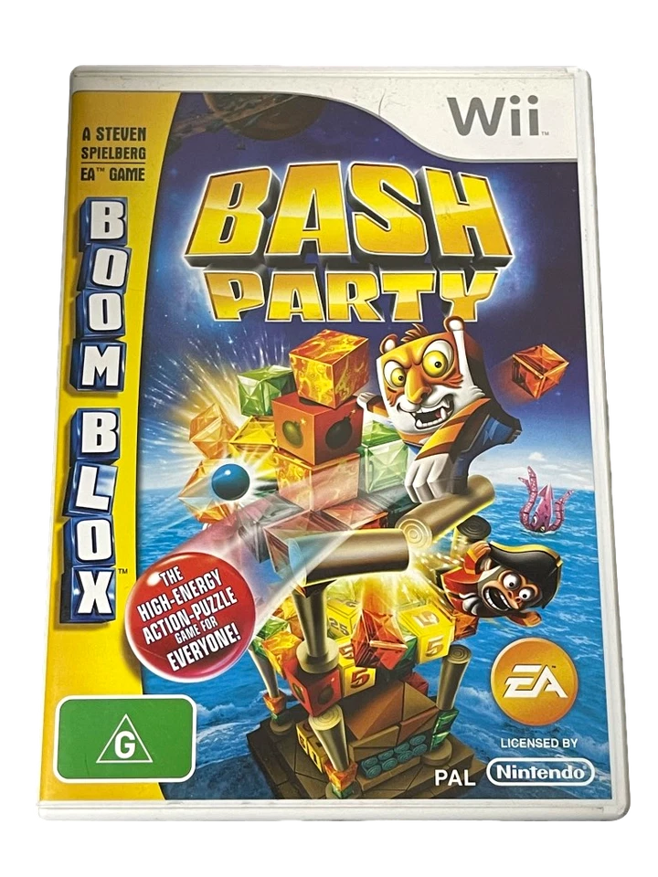 Boom Blox Bash Party Nintendo Wii PAL *No Manual* Wii U Compatible - Image 1 of 1
