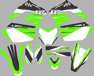 Graphic Kit for 2006-2008 Kawasaki KX250f KX 250f shrouds fender plastic decals  - Picture 1 of 1