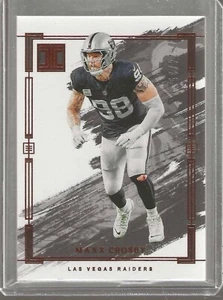 Maxx Crosby #40 Bronze Parallel /25 Las Vegas Raiders 2024 Panini Impeccable - Bild 1 von 2