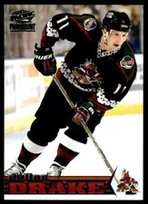 1998-99 PACIFIC PARAMOUNT EMERALD GREEN Dallas Drake Phoenix Coyotes #180
