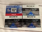 New Sony Video 8 Blank Tapes Sony Metal Mp 120 Min Video 8 Sony Mp 120 8Mm