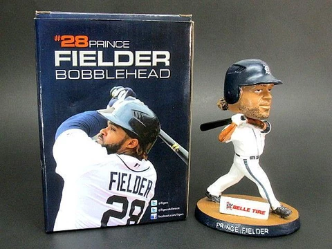 Detroit Tigers Prince Fielder Sga Bobblehead 2012 Cover