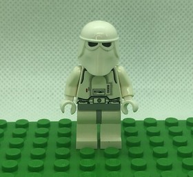 Lego Minifigs ~ Star Wars ~  SNOWTROOPER ~ Black Head Minifigure sw0015