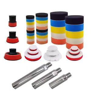 Kit prolunga smerigliatrice angolare lucidatura auto 45 pezzi mix size wi - Foto 1 di 12