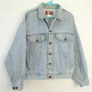 Vintage Jordache Men's Jean Jacket Blue Medium - Picture 1 of 8
