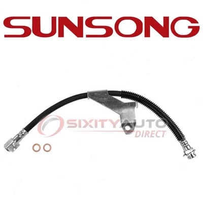Sunsong Front Right Brake Hydraulic Hose for 1992-1998 Oldsmobile Achieva - qt Foto 1 de 4