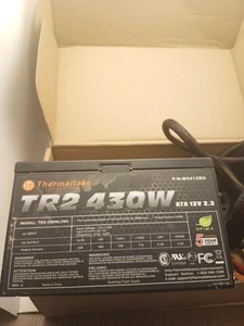 Thermaltake TR2-430NL2NC TR2 430W ATX 12V 2.3 Desktop POWER SUPPLY - Photo 1/5
