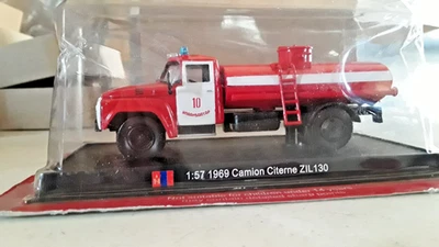 Del Prado 1:57 Scale 1969 Camion Citerne ZIL130 FIRE TANKER TRUCK - NOS (FD-131 - Image 1 of 4