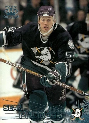 1997-98 Pacific Crown Collection #156 Sean Pronger Ice Blue - Image 1 of 2