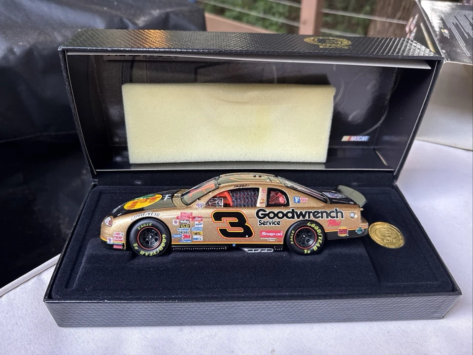 Dale Earnhardt 50th Anniversary #3 Elite 1998 BASS PRO SHOPS with Gold Coin - Image 1 of 4