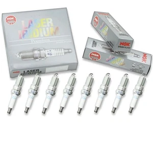 8 pcs NGK Laser Iridium Spark Plugs for 2009-2010 Hummer H3T 5.3L V8 5.3L - pz - Picture 1 of 5