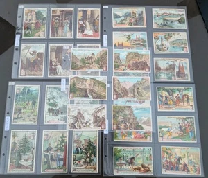 Group Of 5 Liebig Trade Card Sets F675-F676-F678-F679-F681 (G-EX) - Picture 1 of 3