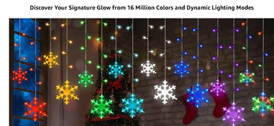 33 ft. Indoor/Outdoor LED String Lights w/16 Million Colors & Unlimited Effects - Image 1 of 4