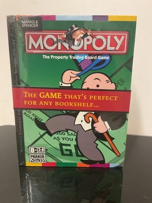 Hasbro Parker Monopoly Bookshelf Edition 2006 SEALED Board Game - Image 1 of 4