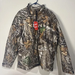 Chaqueta térmica camuflada silenciosa inalámbrica de iones de litio 2XL M12 12 voltios para hombre SOLO - Imagen 1 de 5