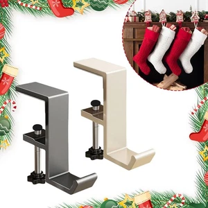 4 Pack Fireplace Stocking and Garland Hanger, 2025 New Garland Hangers / - Picture 1 of 19