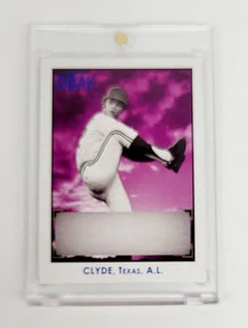 TEST PROTOTIPO VUOTO AUTO OBAK TRISTAR DAVID CLYDE TEXAS RANGERS BASEBALL ⚾️  - Foto 1 di 2