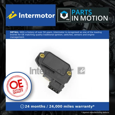 Ignition Module fits PEUGEOT 205 Mk2 1.0 1.1 1.4 87 to 98 Intermotor 594545 New - Image 1 of 4