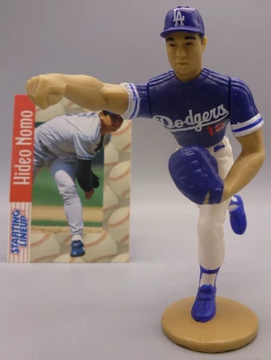 FIGURA SUELTA 1997 SLU ALINEACIÓN INICIAL HIDEO NOMO LOS ANGELES DODGERS Foto 1 de 4