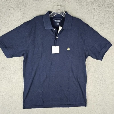 Camisa polo Brooks Brothers para hombre rendimiento de golf medio abertura alta baja 274068 Foto 1 de 4