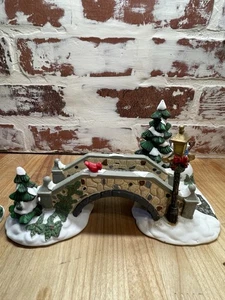 Weihnachtsmann Werkbank Konvolut Zubehör Steinbrücke mit Schneemann - Bild 1 von 10