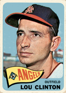 1965 Topps #229 Lou Clinton Los Angeles Angels